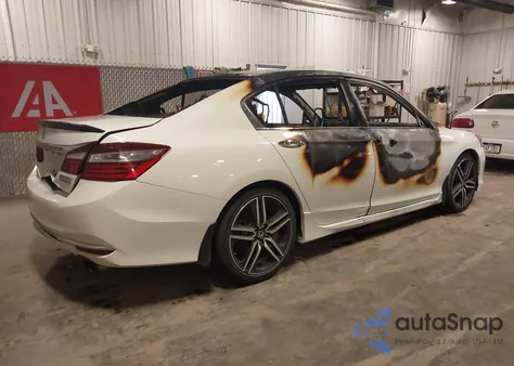 2017 Honda Accord Sport Se из США, поврежденный, VIN 1HGCR2F15HA276714